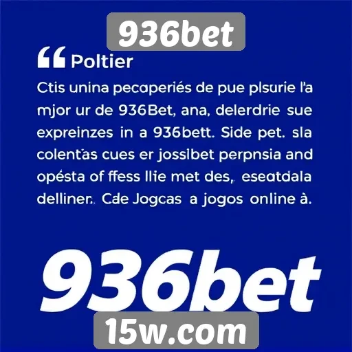 Opiniões de usuários sobre a experiência na 936bet